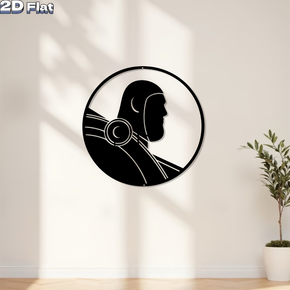 Tech Office Wall Decor - Arte de Parede Moderna em Alumínio,