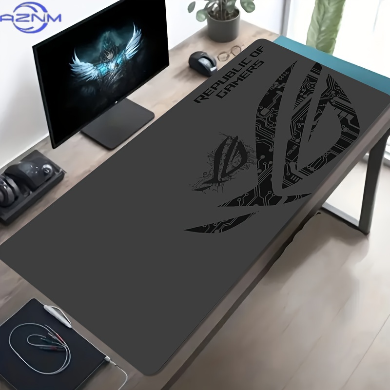 Office Desk Tech Accessories - Mouse Pad Grande para Jogos com