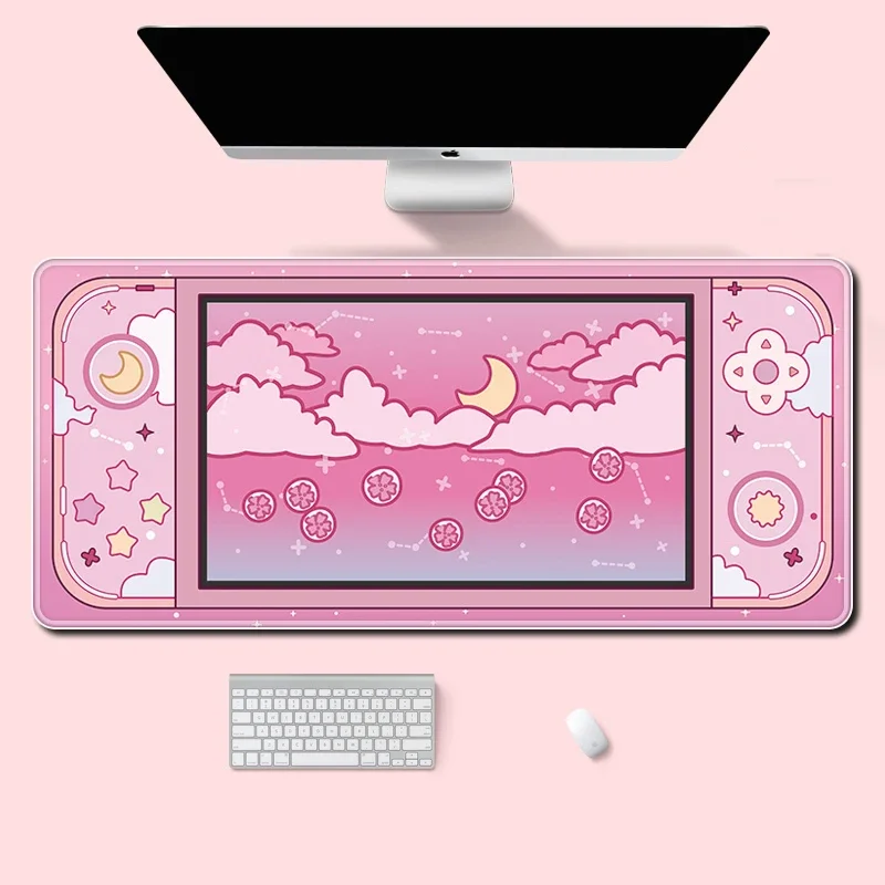 Office Desk Tech Accessories - Lua e estrelas grande tapete de