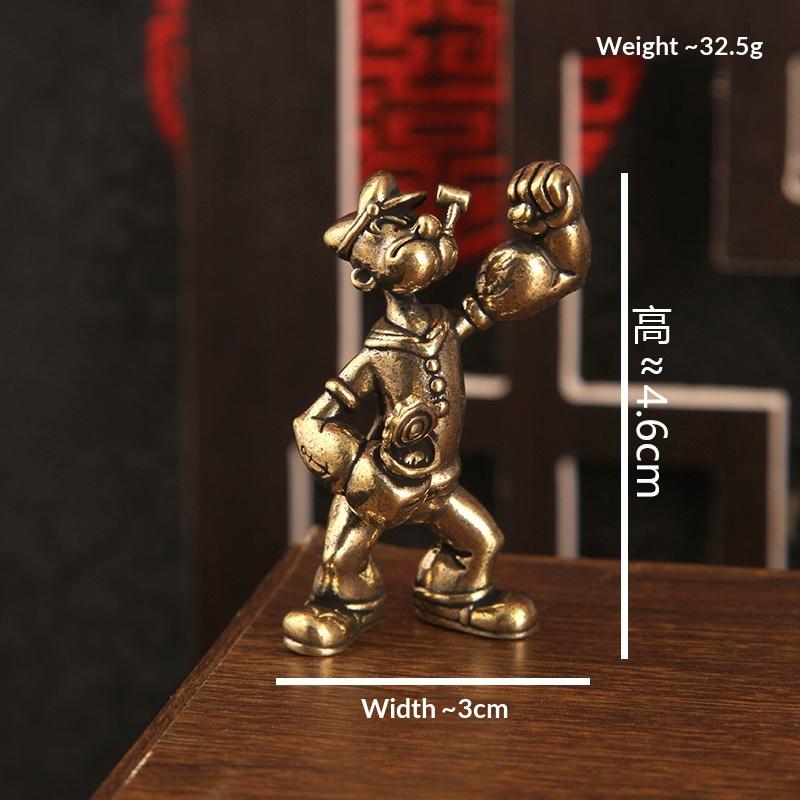 Office Desk Tech Accessories - △ 1/2PCS Figura do Popeye, o