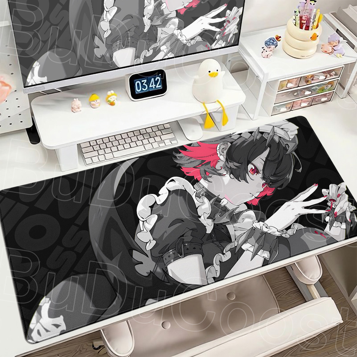 Office Desk Tech Accessories - Mouse Pad Zenless Zone Zero Ellen