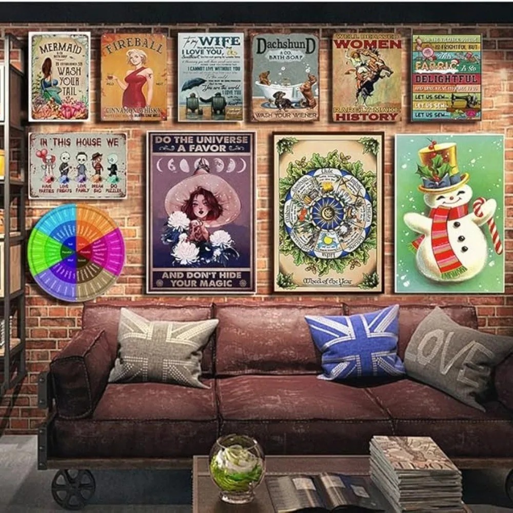 CIFBUY Placa de Metal Decorati - Tech Office Wall Decor avaliação e preço