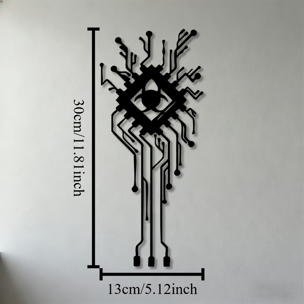 Arte de Parede Metálica Modern - Tech Office Wall Decor avaliação e preço