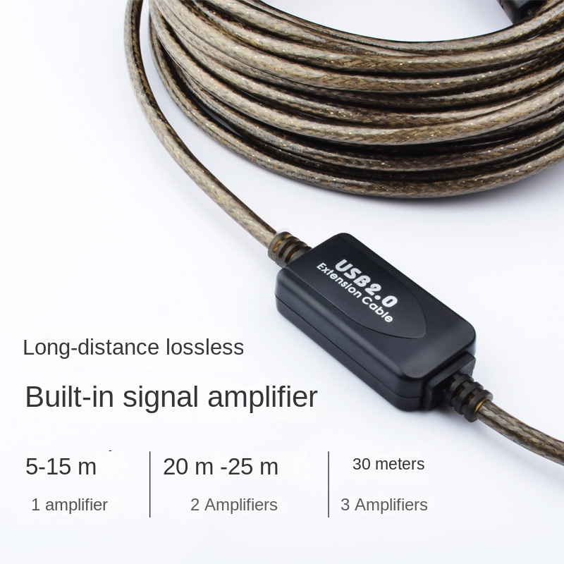 100FT USB 2.0 Tipo A Macho par - Usb Extender Active avaliação e preço