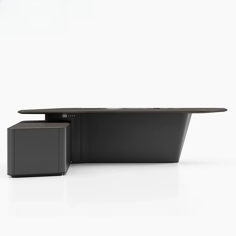 Forma de L com gaveta Gerencia - Office Tech Management avaliação e preço