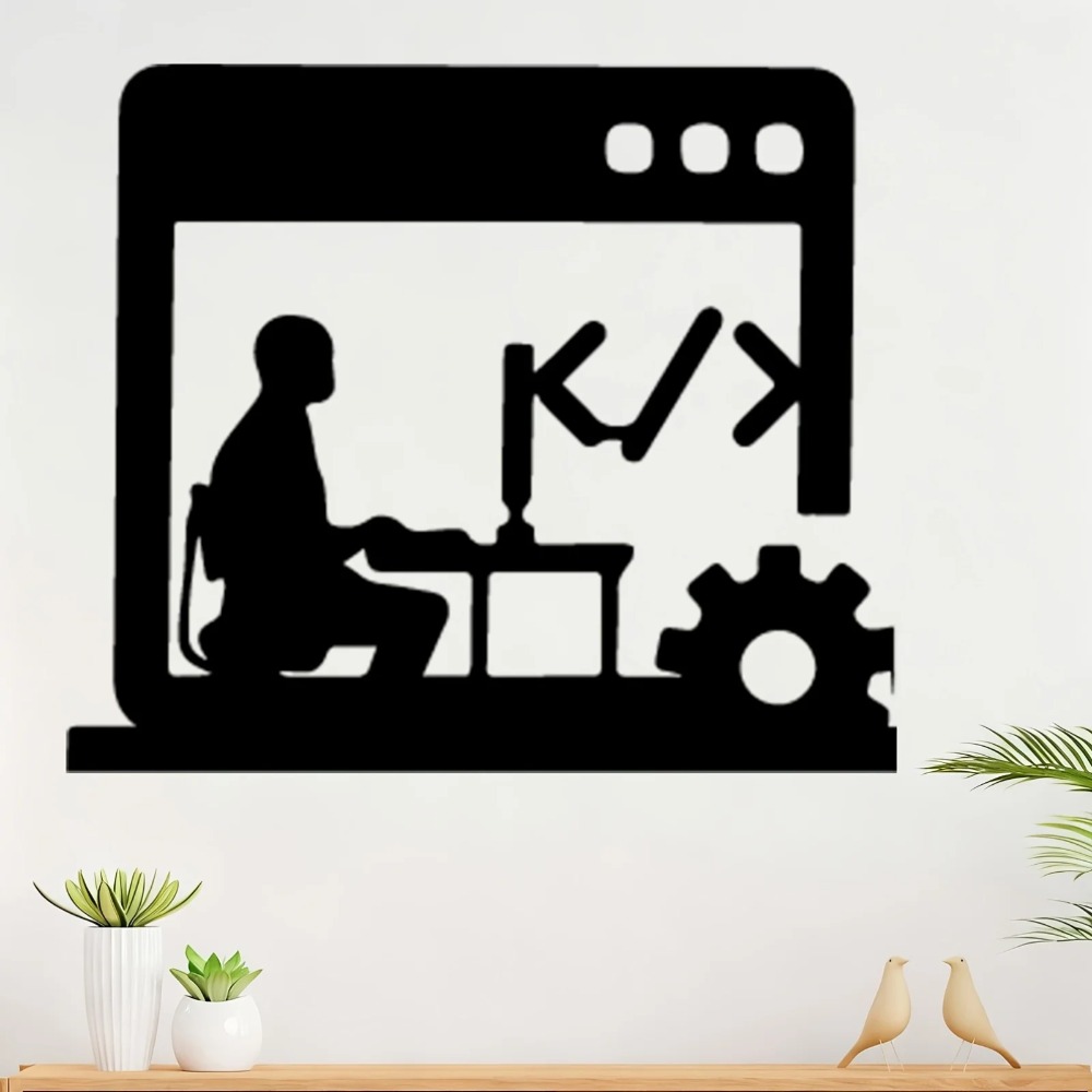 Arte de Parede Moderna em Meta - Tech Office Wall Decor avaliação e preço
