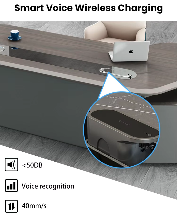 Mesa de escritório de madeira  - Office Tech Management avaliação e preço
