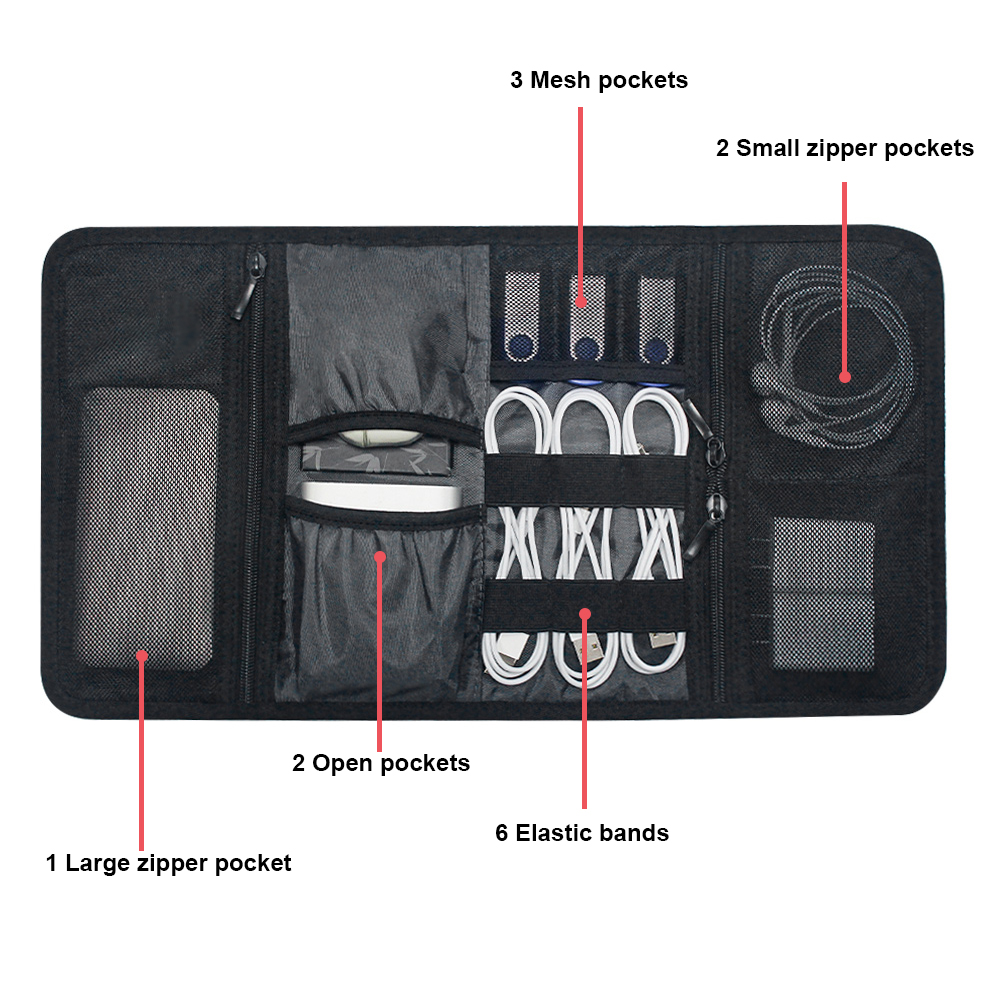 Bolsa Organizadora de Tecnolog - Office Technician avaliação e preço