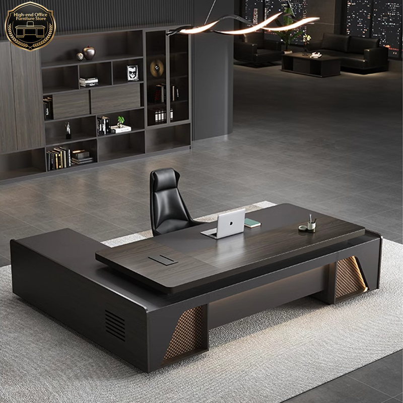 Mesa Executiva em L Moderna de - Office Tech Management avaliação e preço