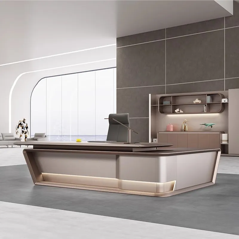 Conjunto Moderno de Mesa e Cad - Office Tech Management avaliação e preço