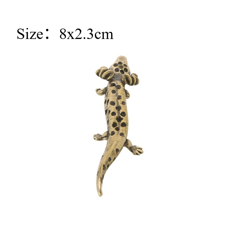 1 pc criativo latão salamandra - Office Desk Tech Accessories avaliação e preço